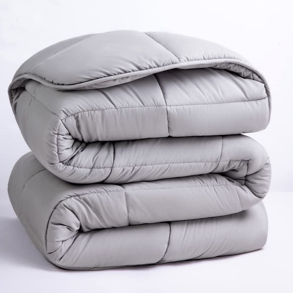 NEW Microfiber Bed Sheets Set 4 Piece with Down Alternative Comforter - Picture 8 of 8
